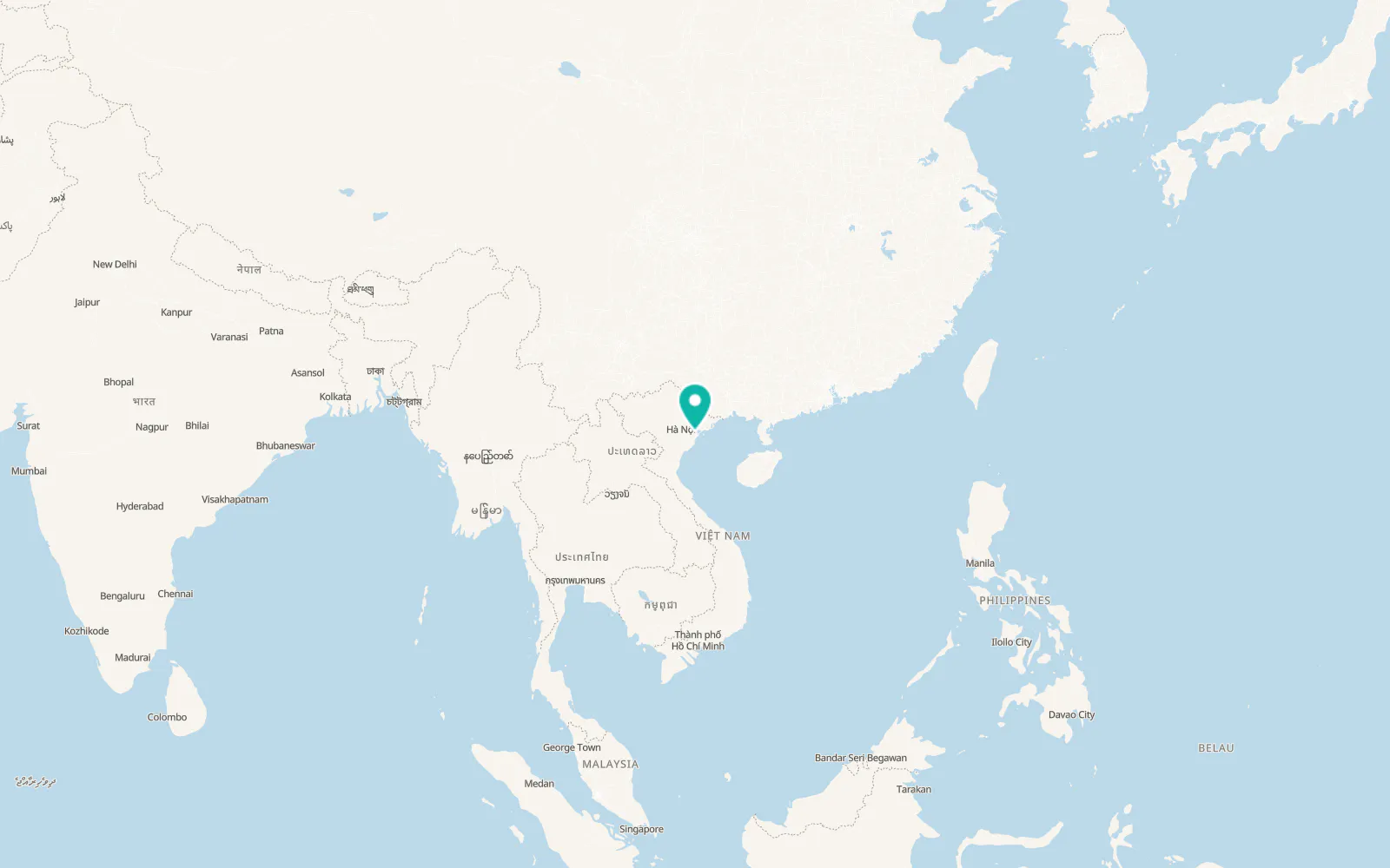 Map of An Lão