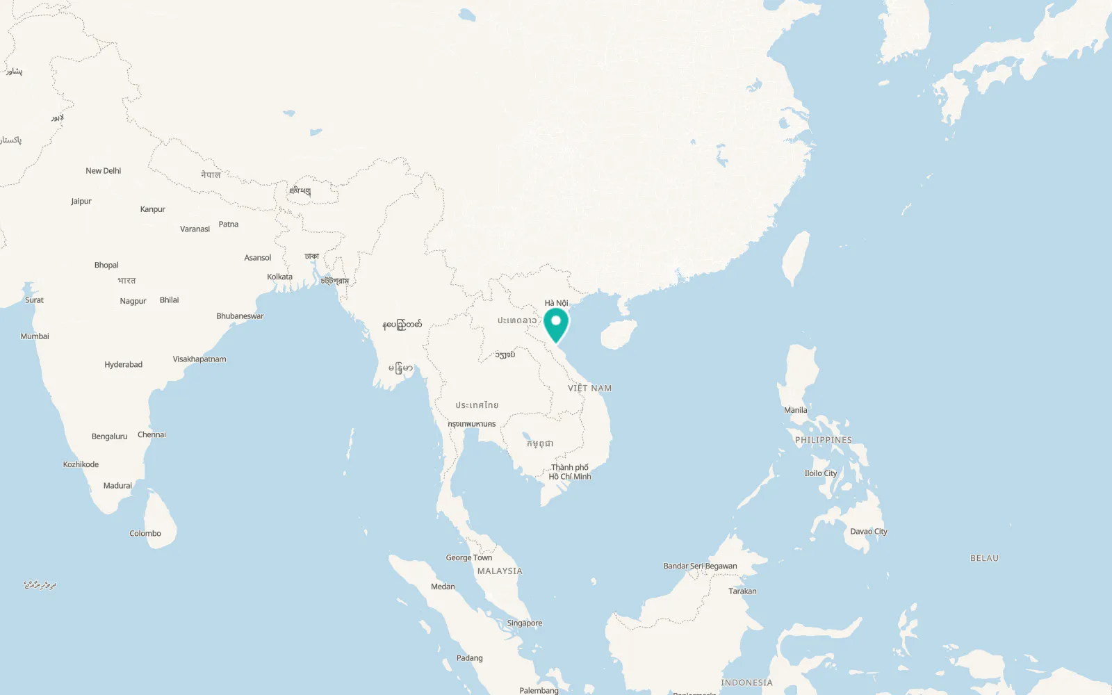 Map of Bùi Xá