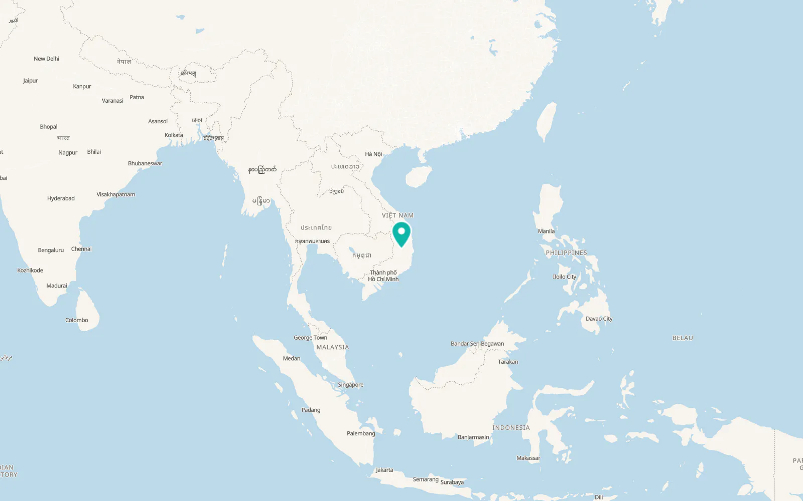 Map of Buôn Hồ