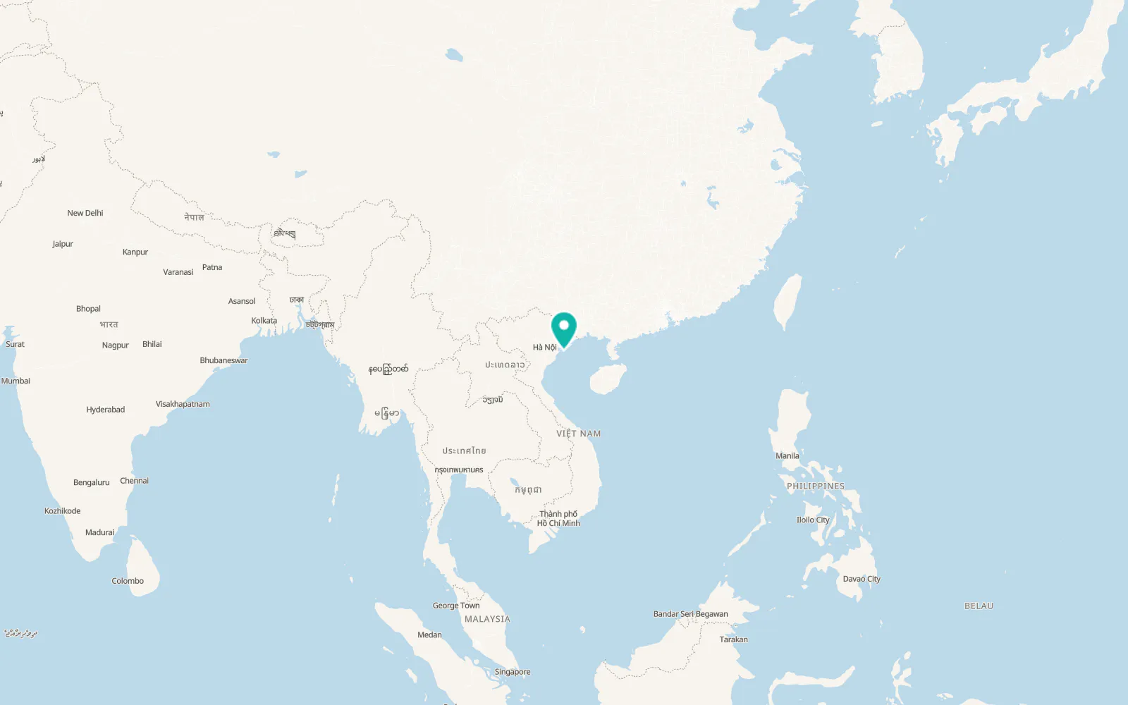 Map of Cát Bà