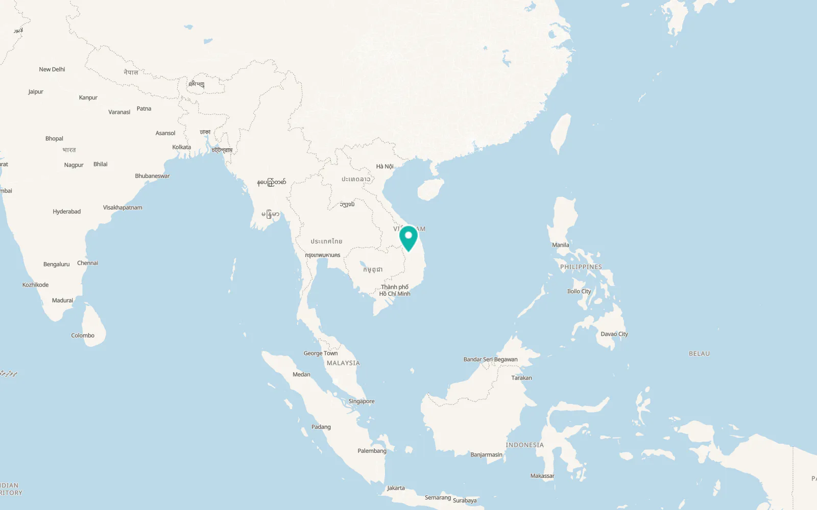 Map of Chư Prông