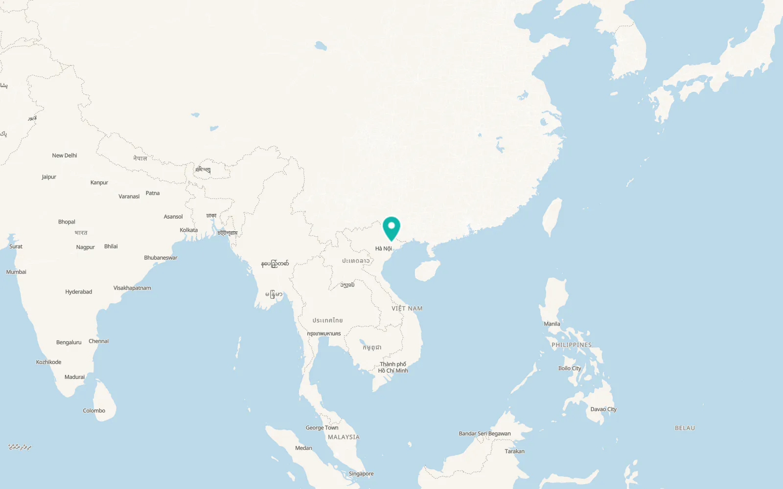 Map of Chũ