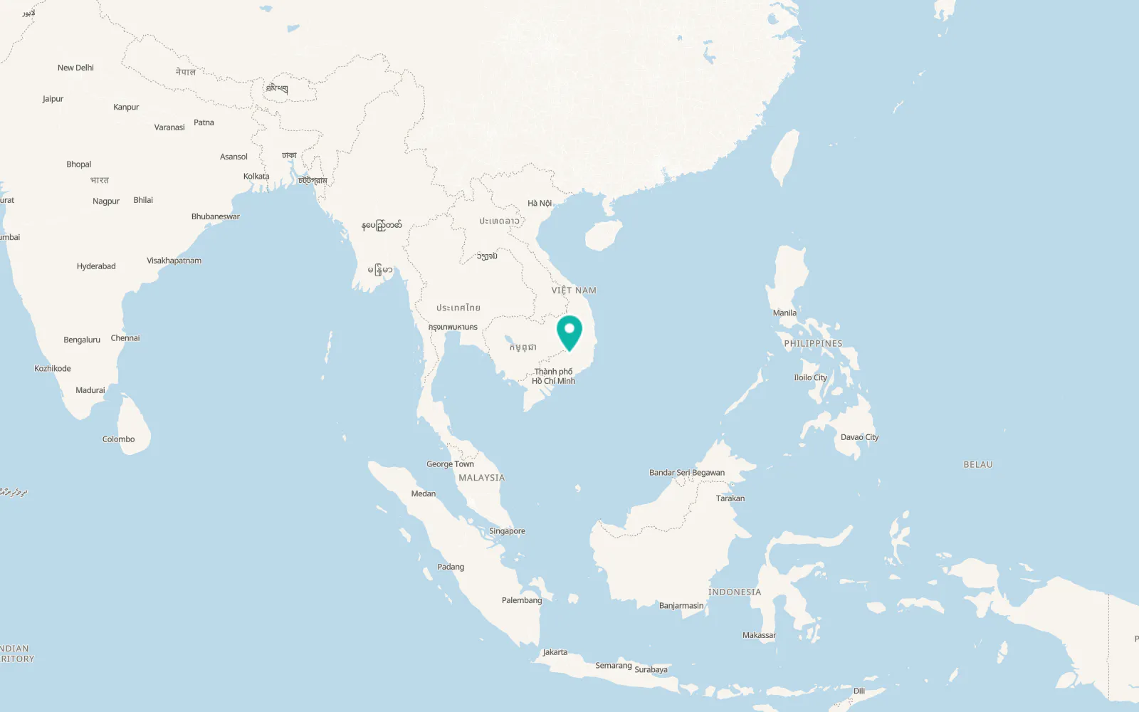 Map of Gia Nghĩa