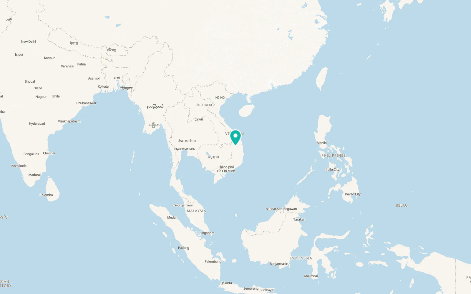 Map of Đăk Đoa