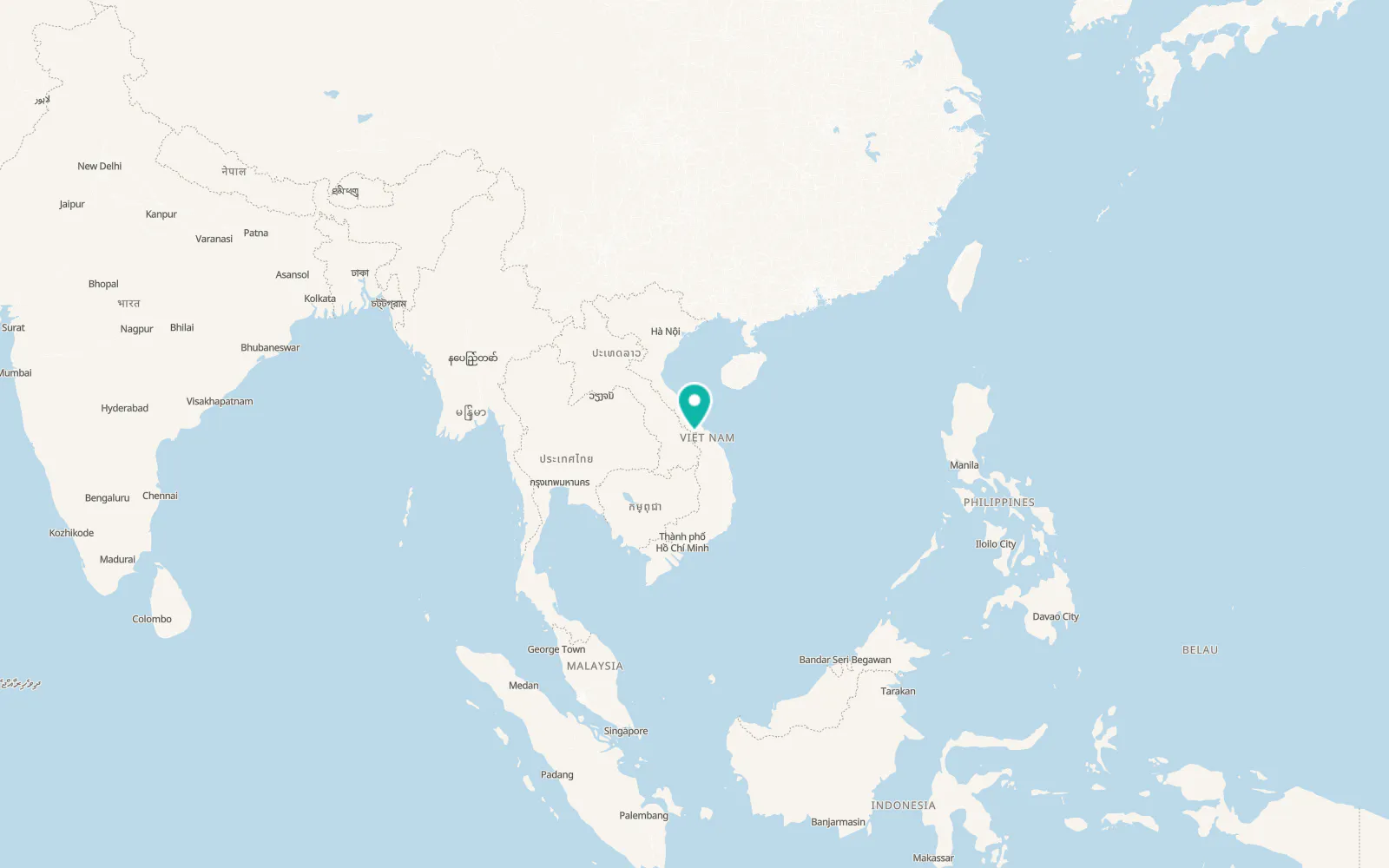 Map of Đông Sơn