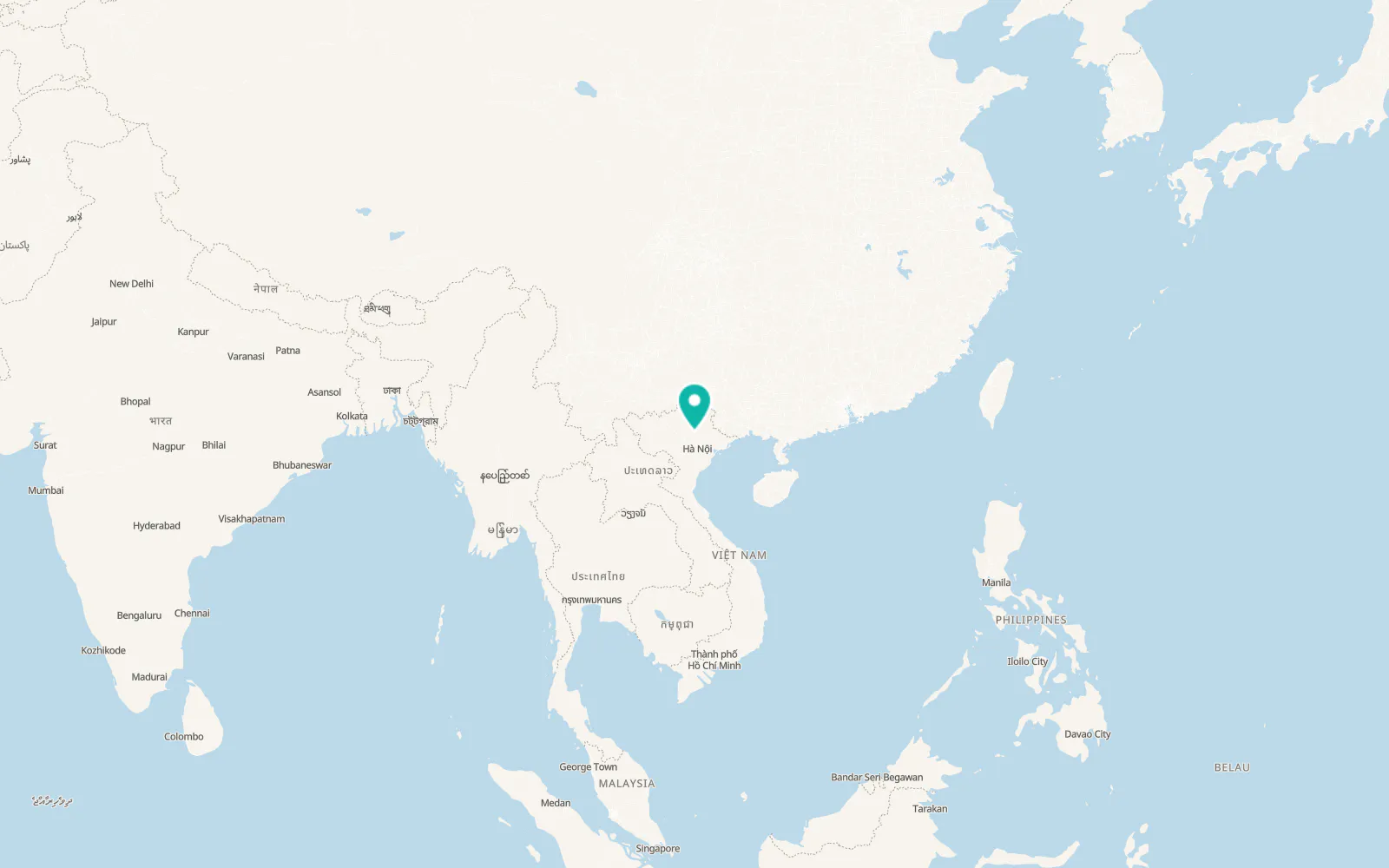 Map of Đu