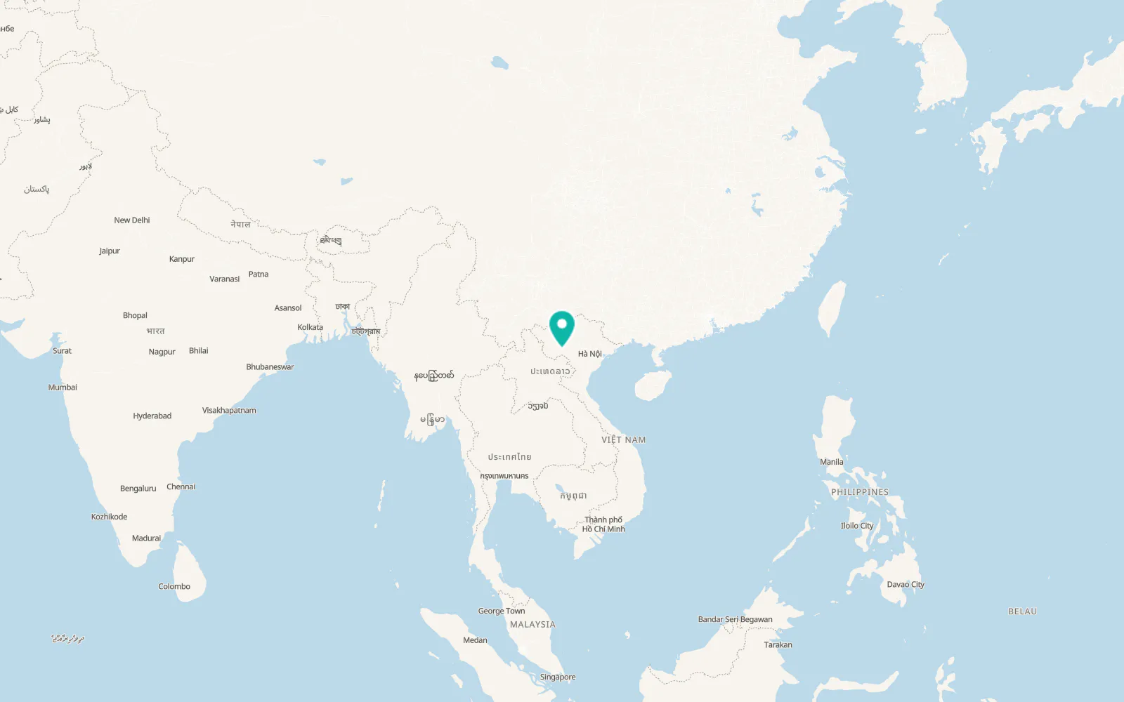 Map of Hát Lót