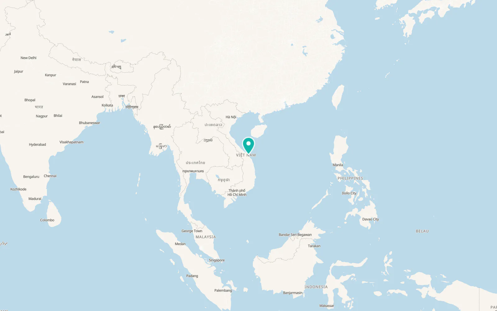 Map of Hoi An