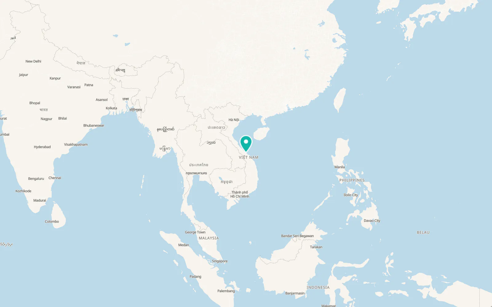 Map of Huế