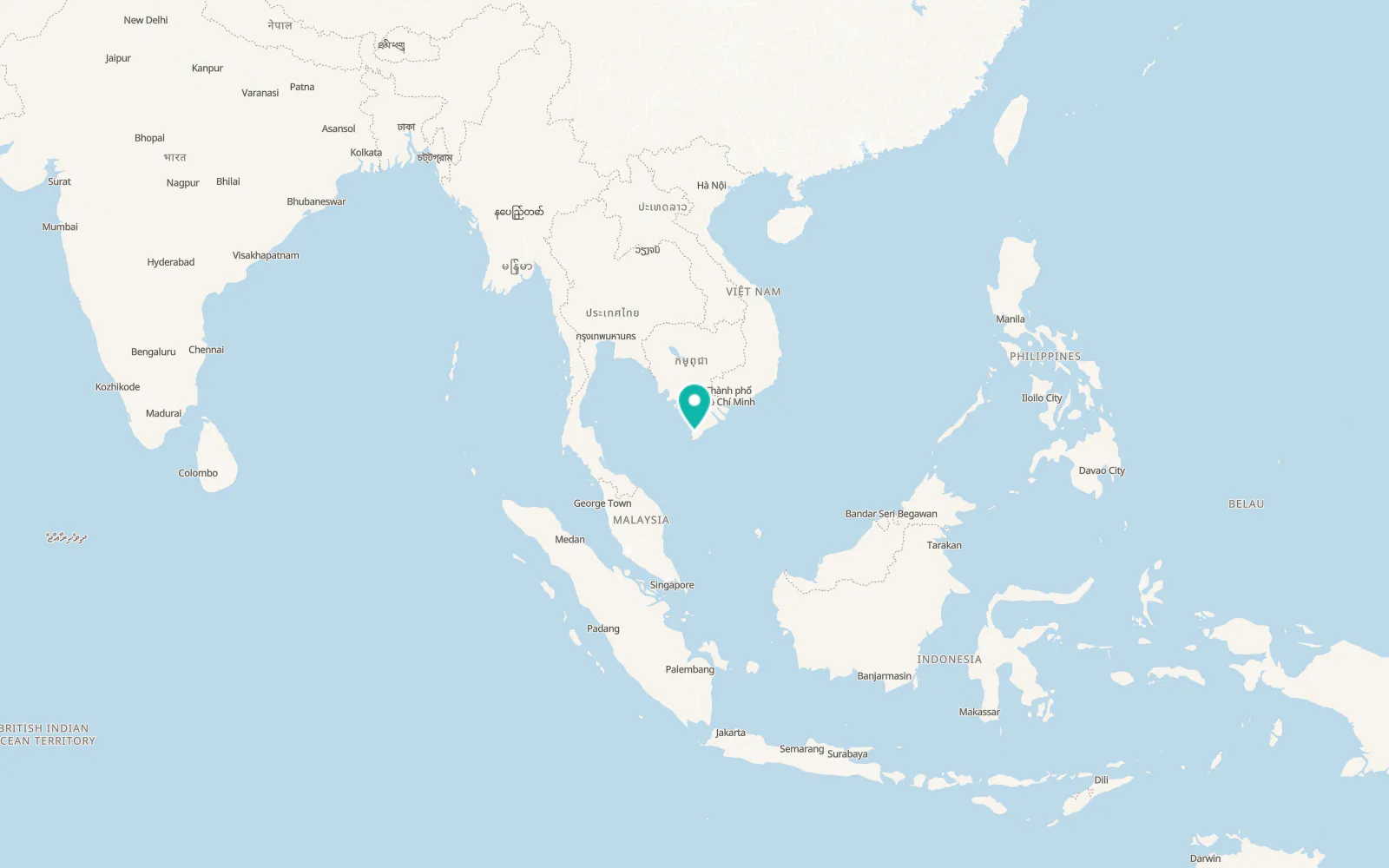 Map of Hưng Mỹ
