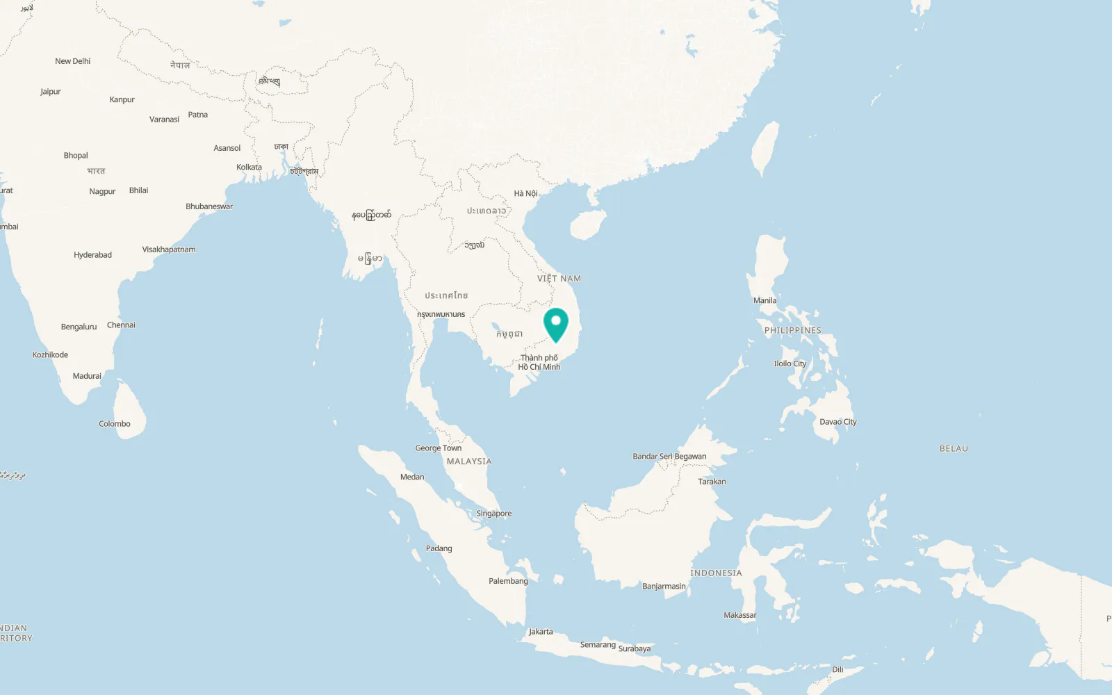 Map of Huyện Bảo Lâm