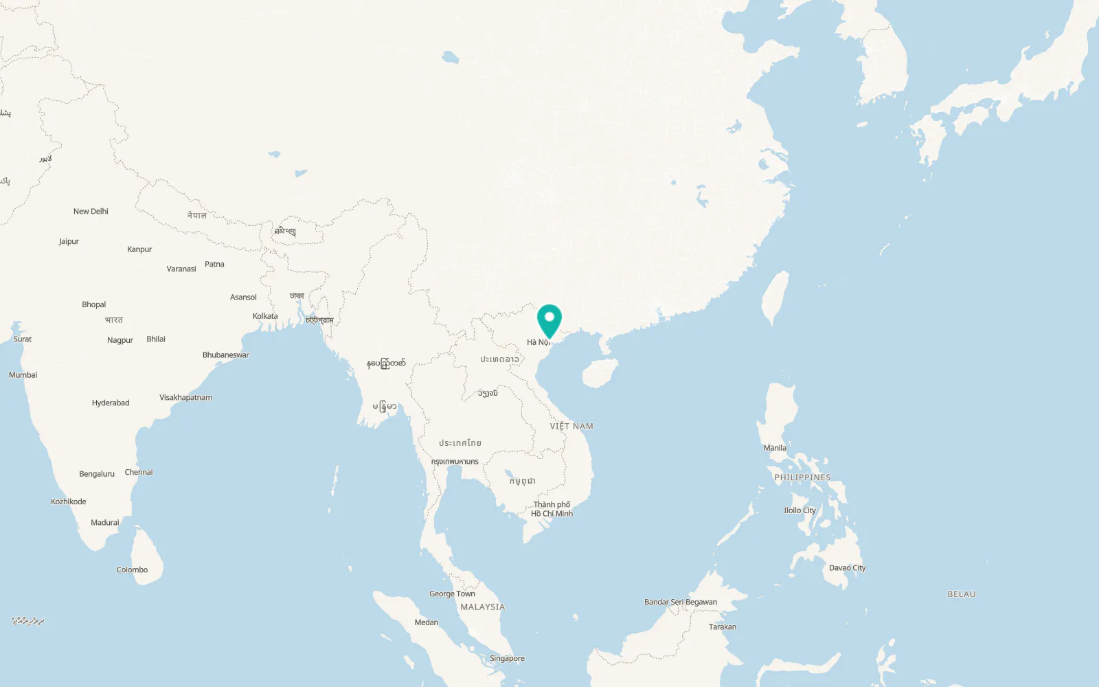 Map of Huyền Tụng