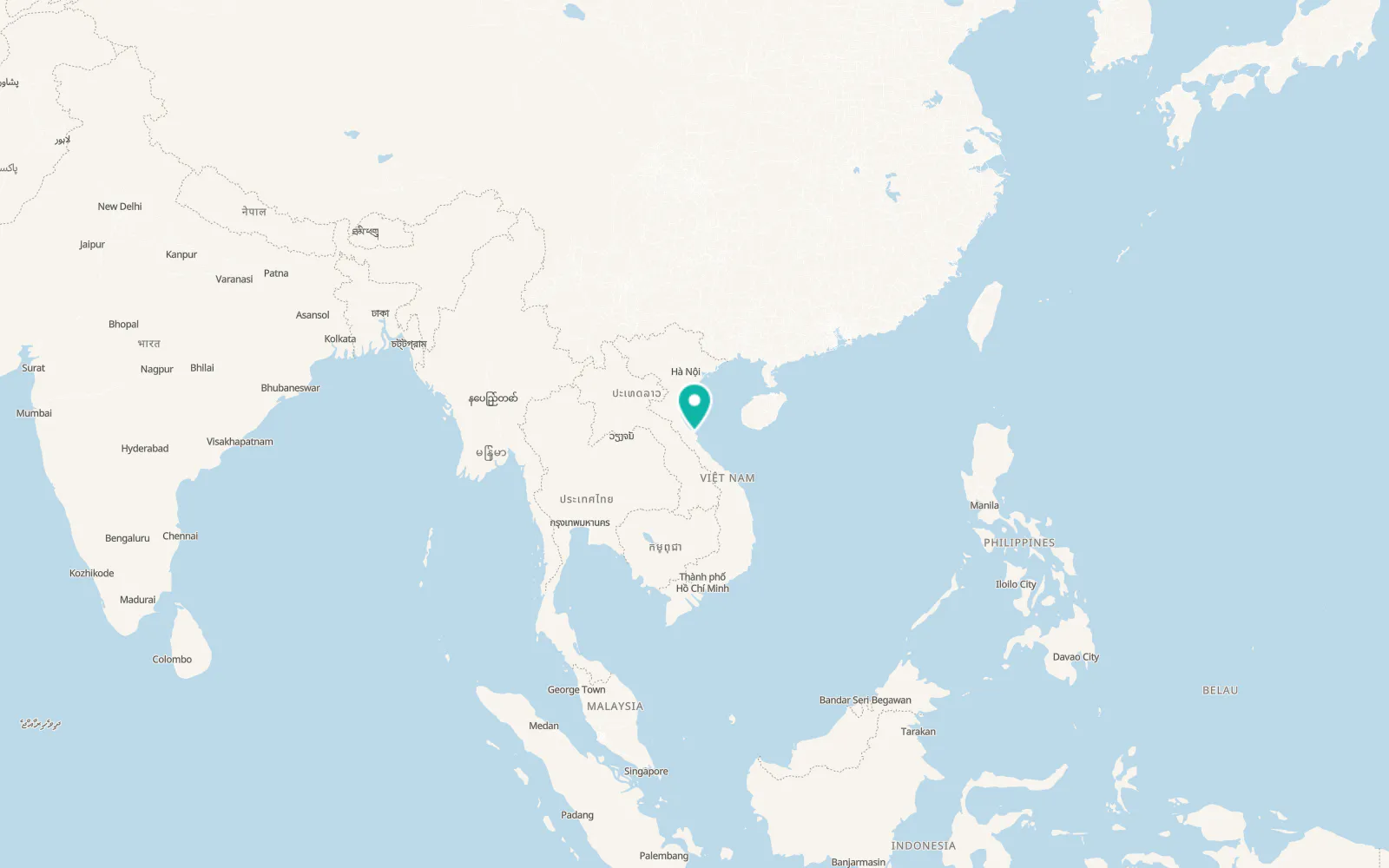 Map of Kỳ Anh