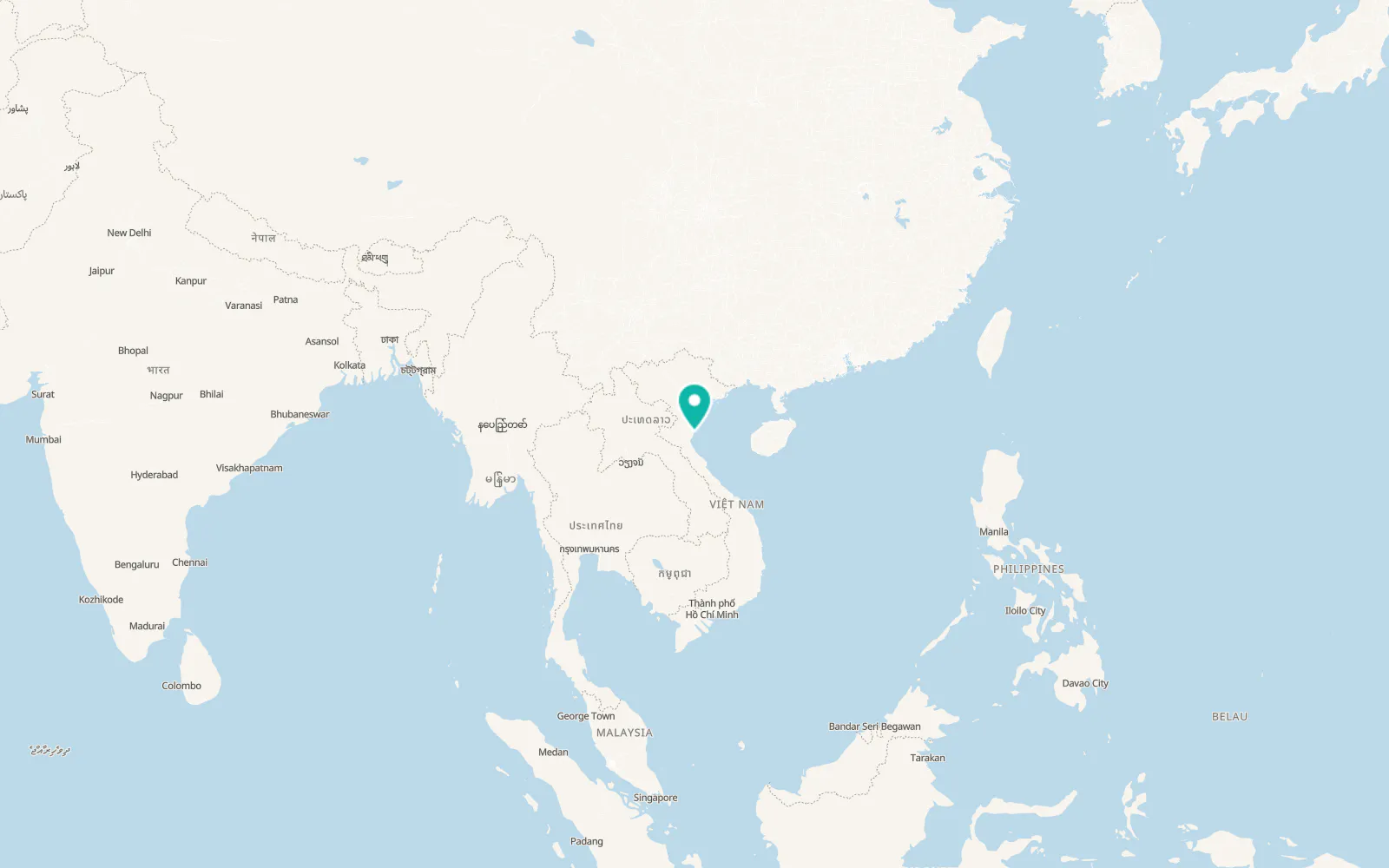 Map of Nghi Sơn