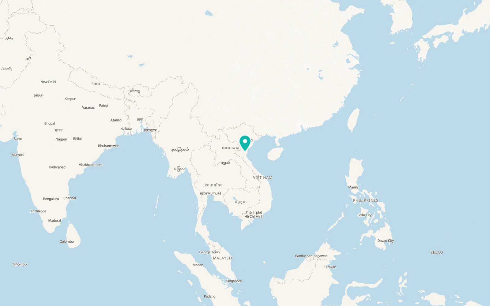 Map of Nghĩa Đàn