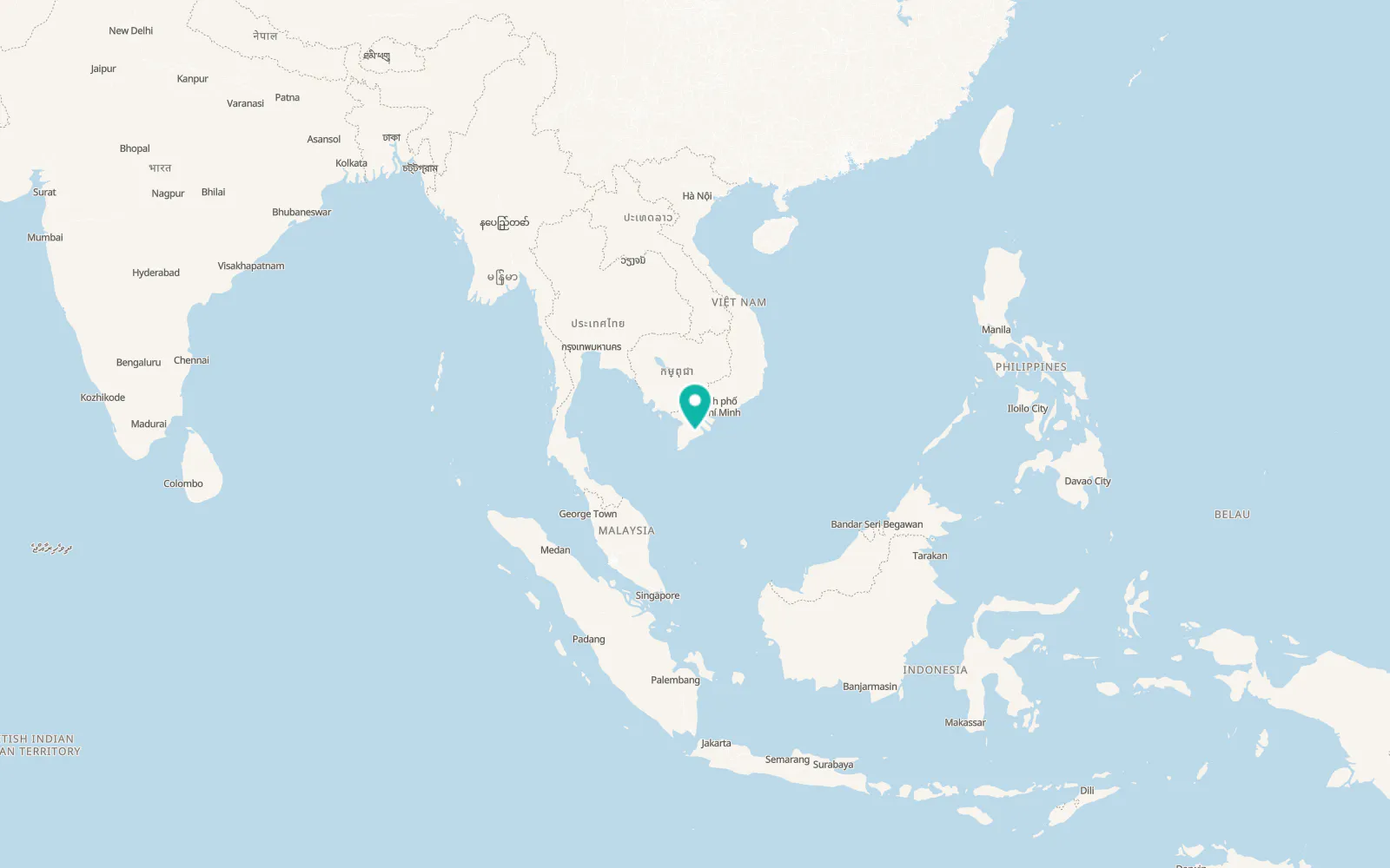 Map of Phú Lộc