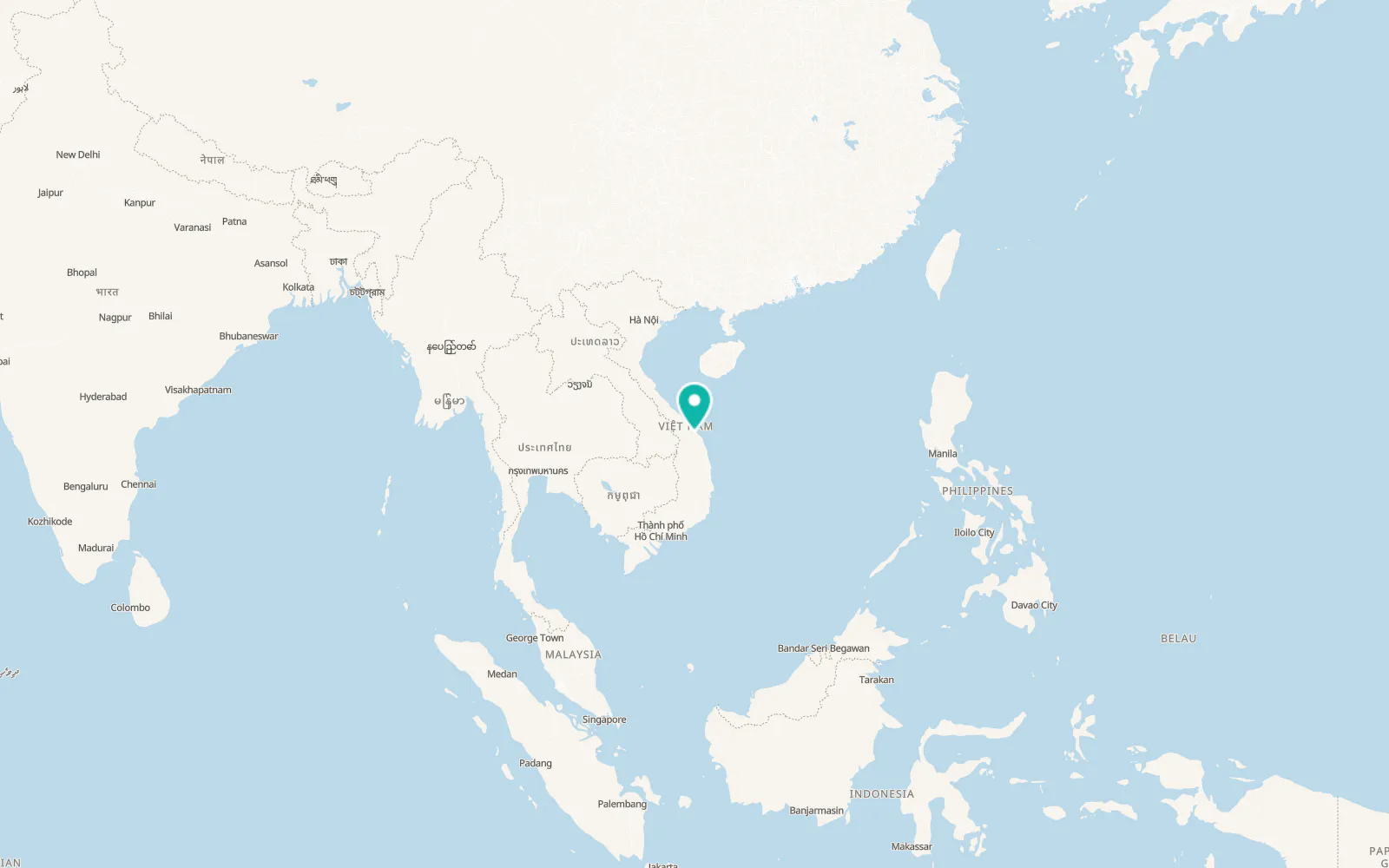 Map of Phú Ninh