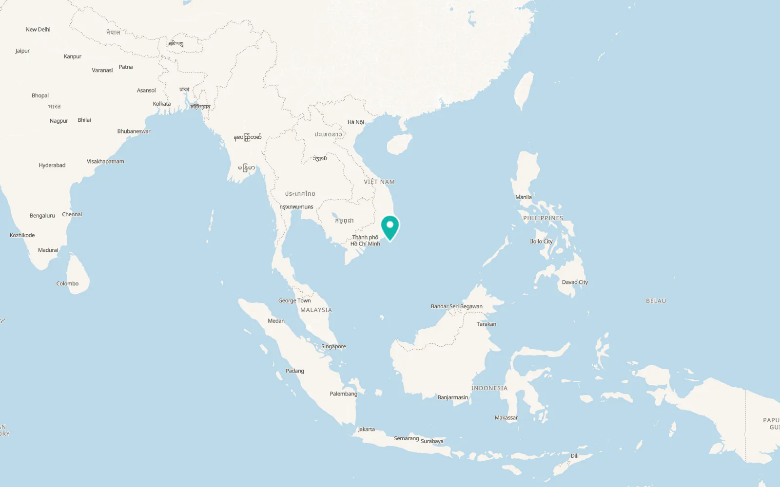 Map of Phú Quý