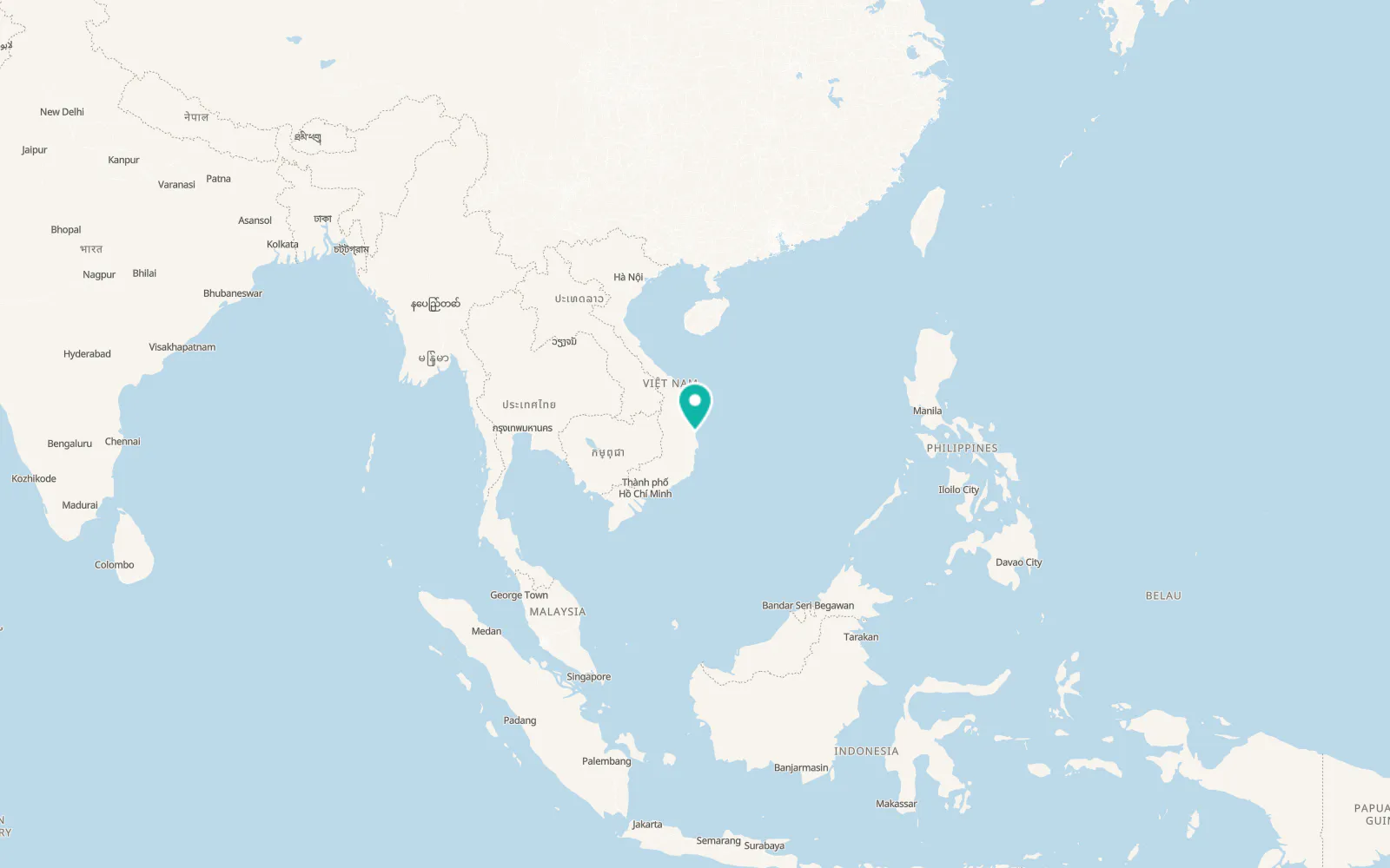 Map of Sông Cầu