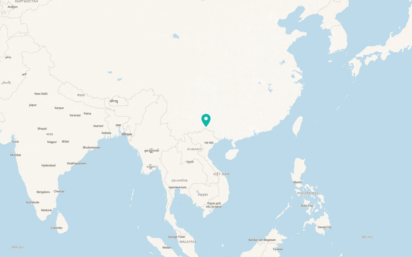 Map of Thị Trấn Đồng Văn