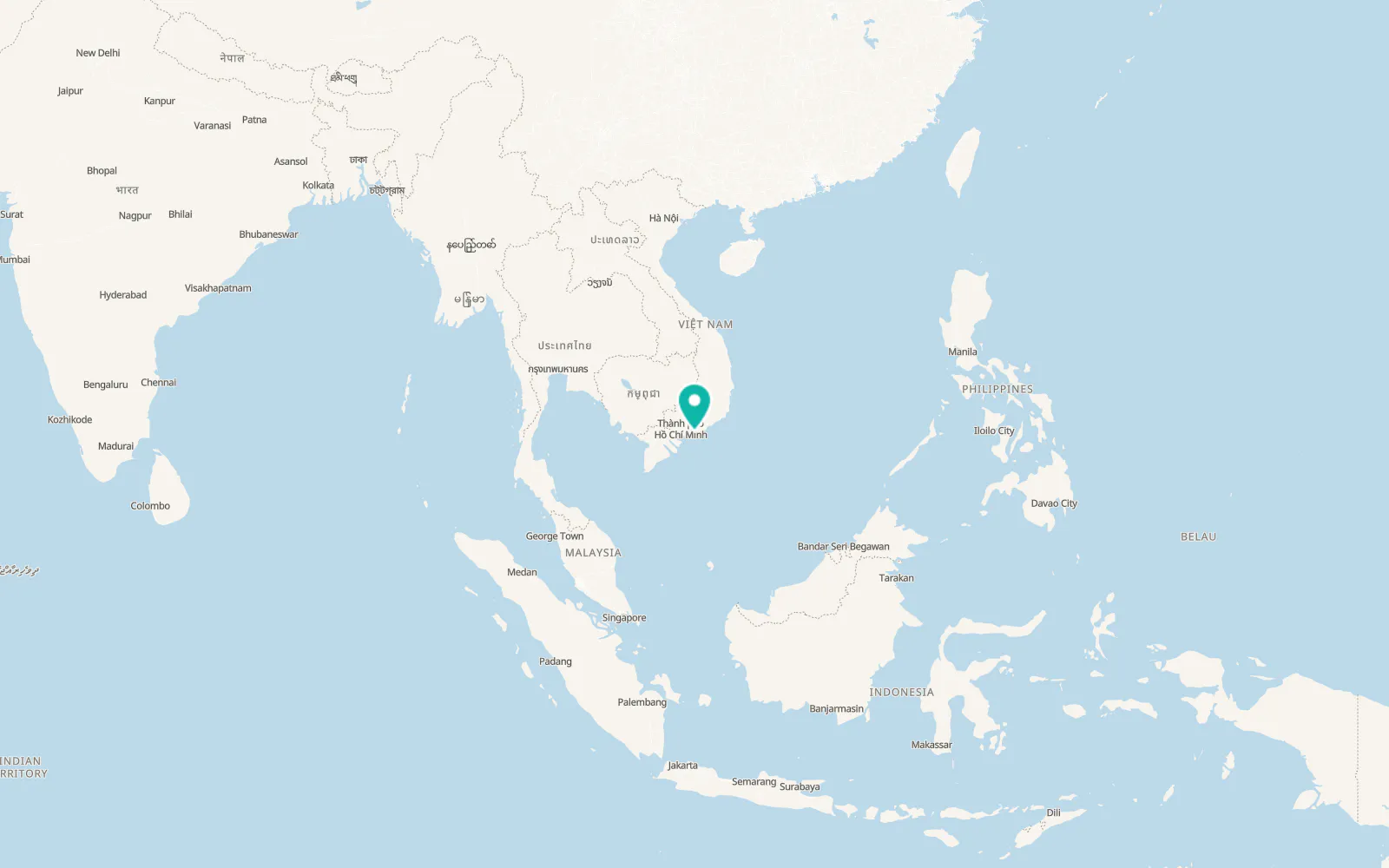 Map of Thị Trấn Phước Bửu