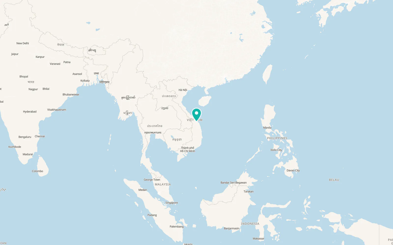 Map of Tiên Phước