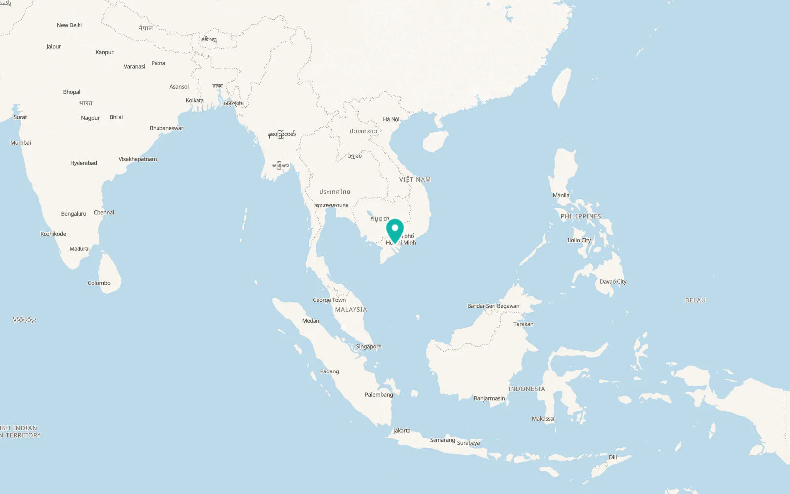 Map of Vũng Liêm
