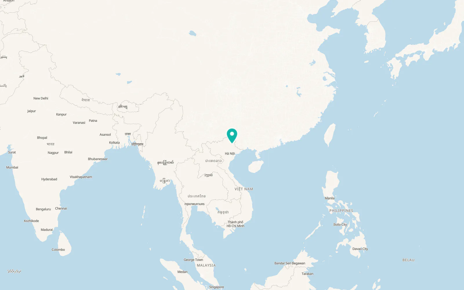 Map of Yến Lạc