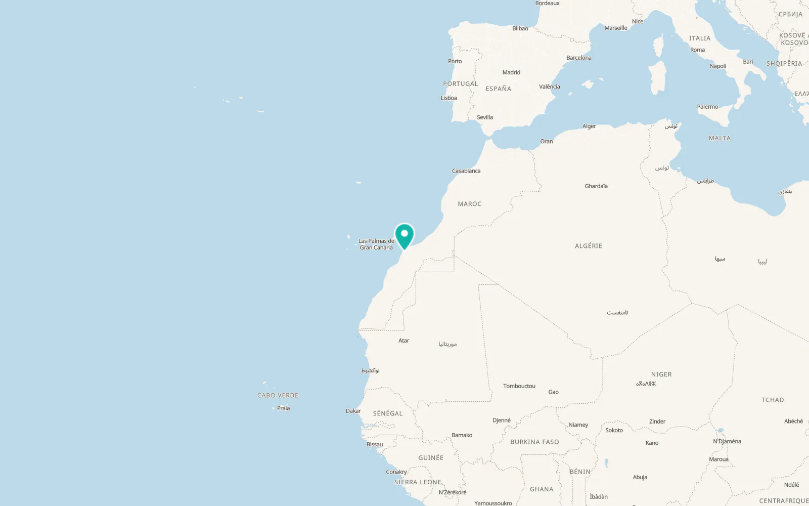 Map of Daoura