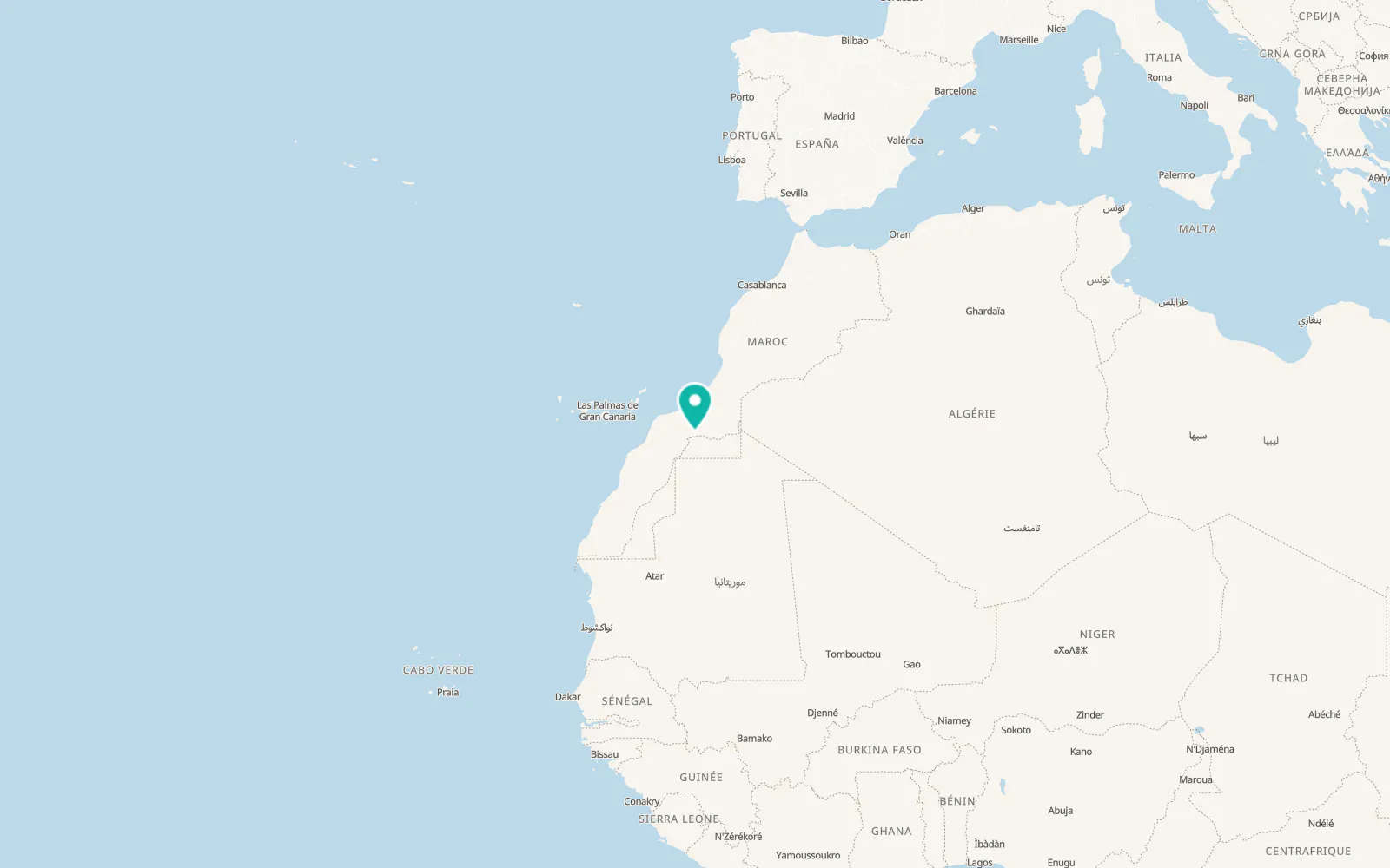 Map of Haouza