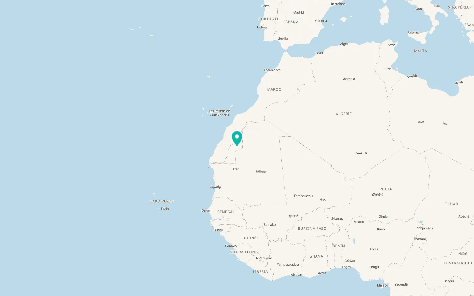 Map of Mijek