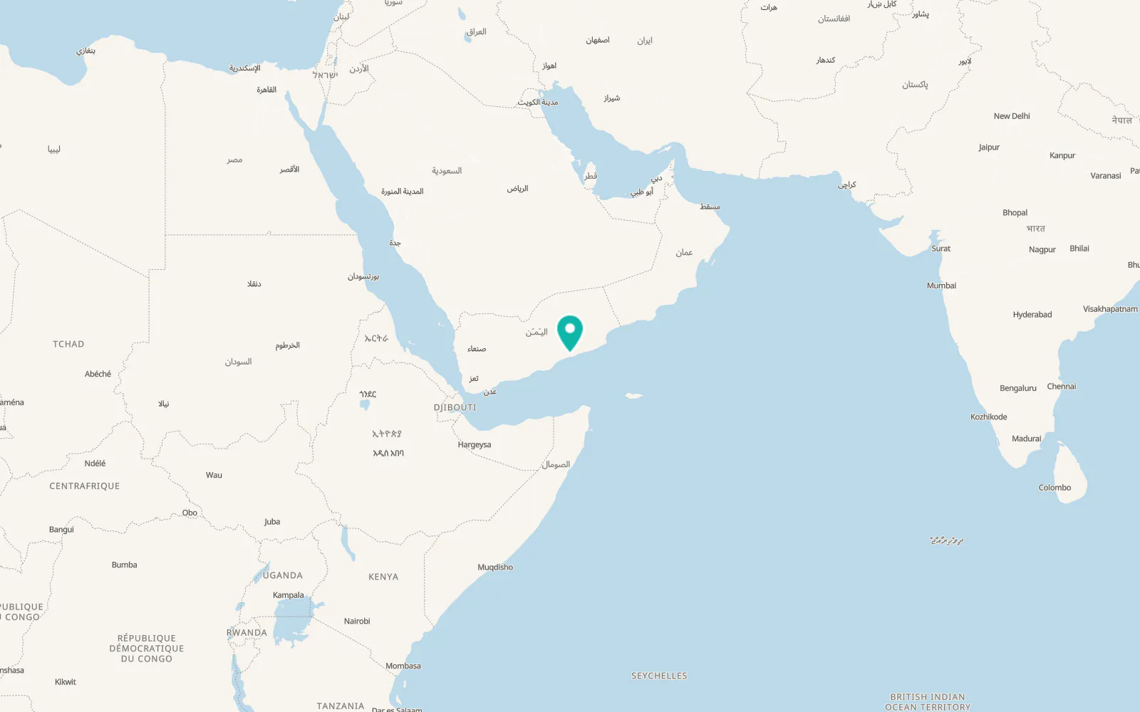 Map of Ad Dīs ash Sharqīyah
