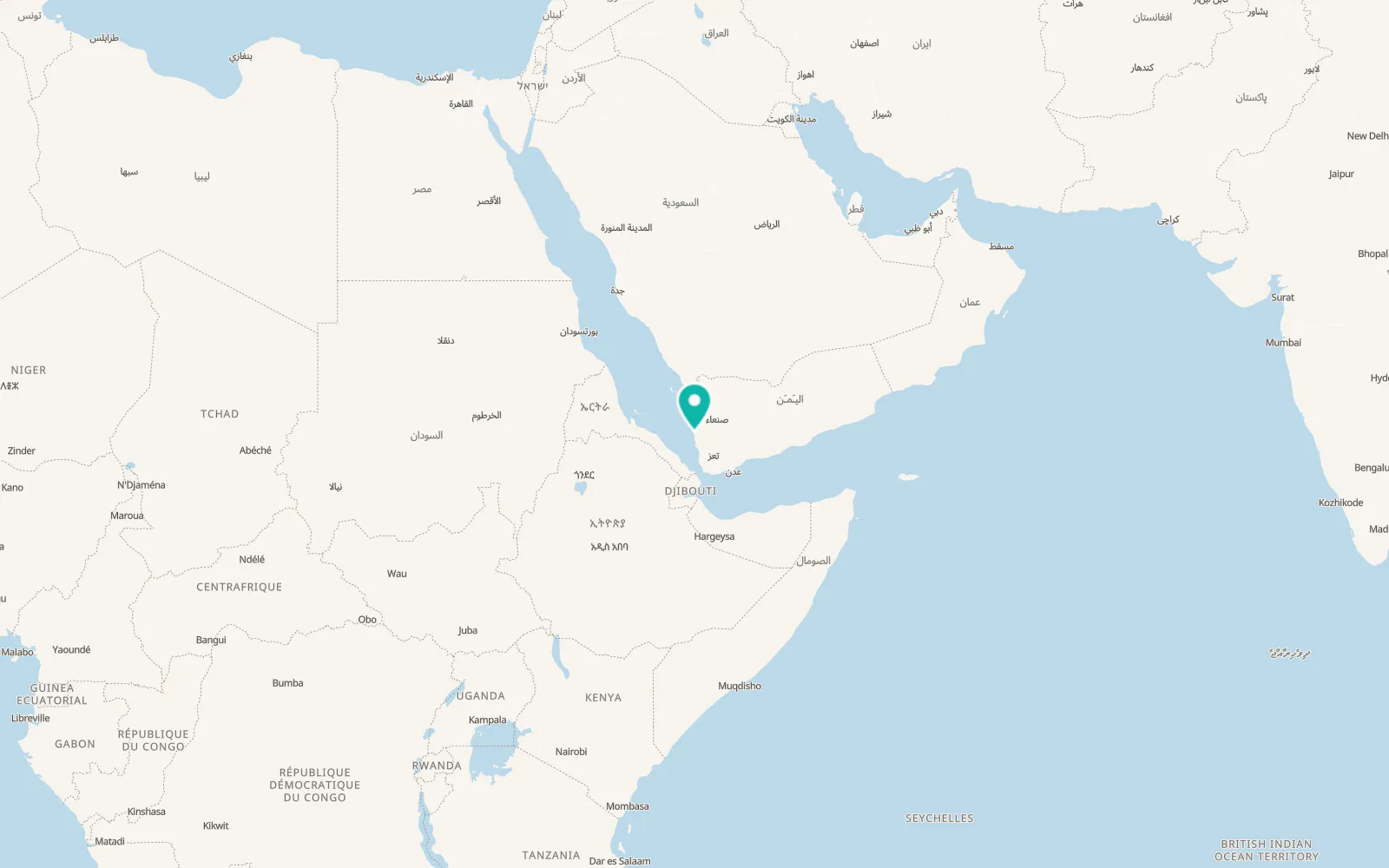 Map of Ad Durayhimī