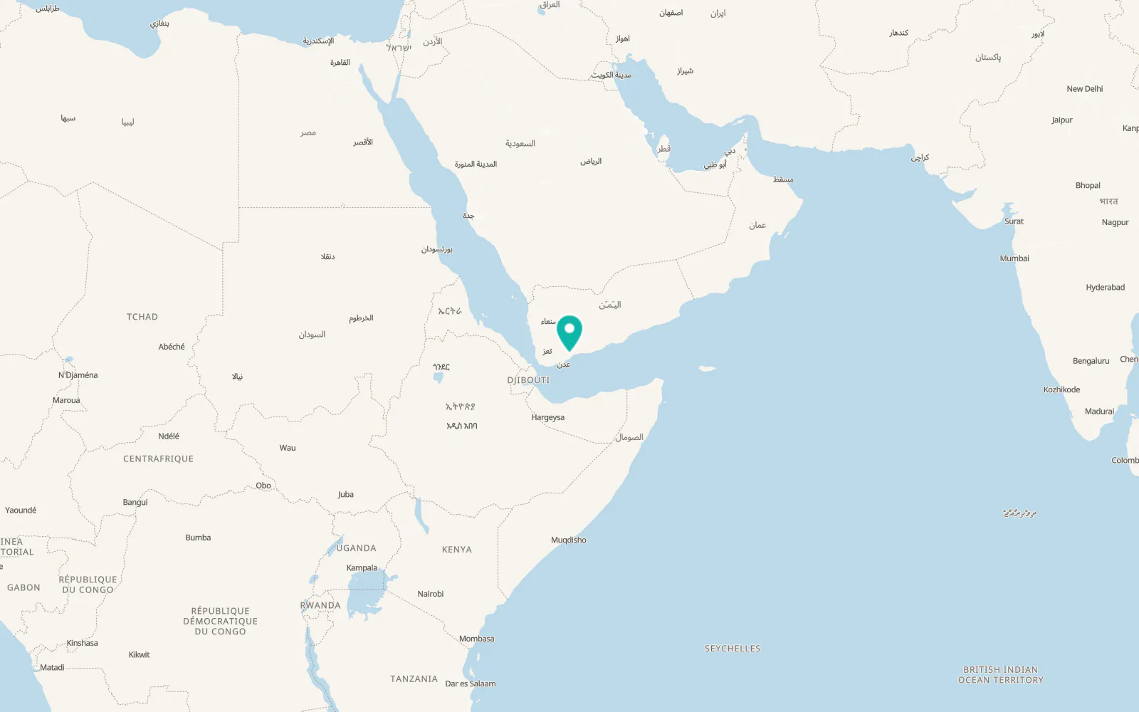 Map of Ahl Mohammed bin Ahmed