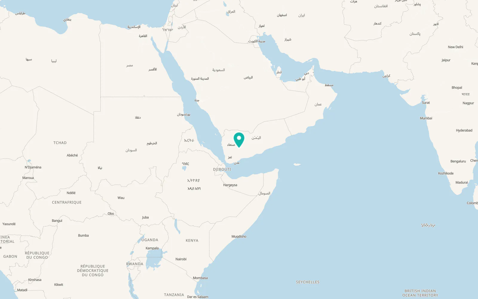 Map of Al Aqţa‘