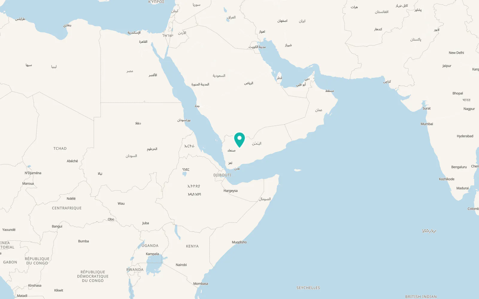 Map of Al Ḩuşūn