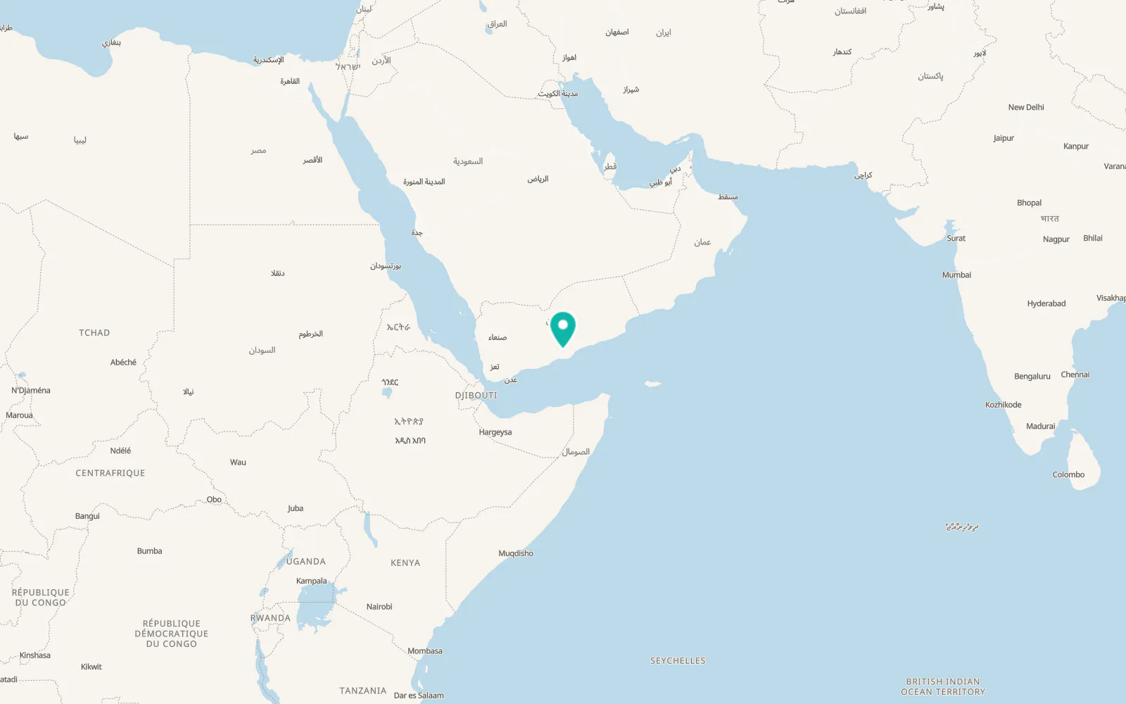 Map of Al Jawl