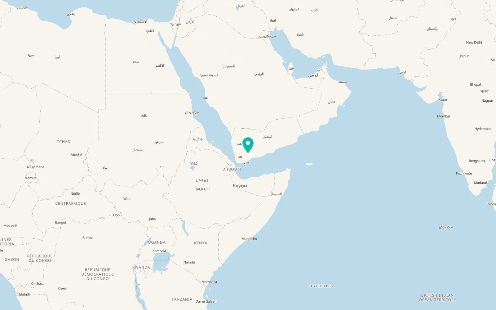 Map of Al Jurbah