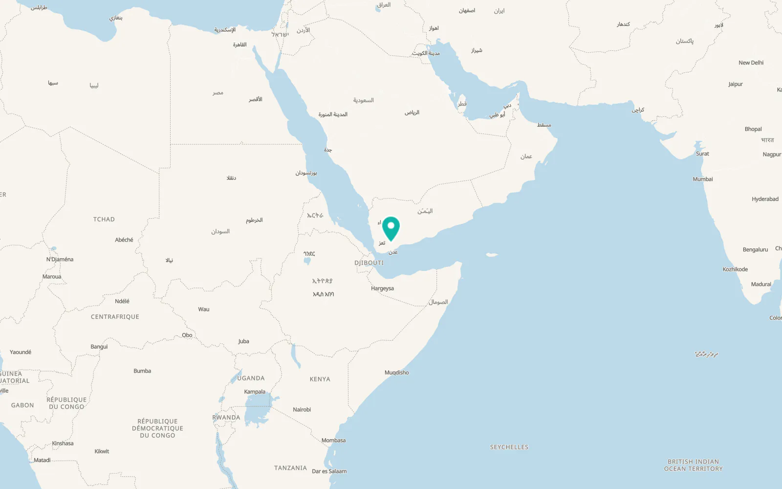 Map of Al Milāḩ