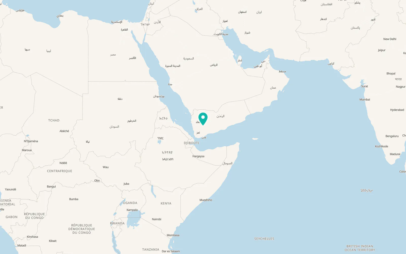 Map of Al Qurayshīyah