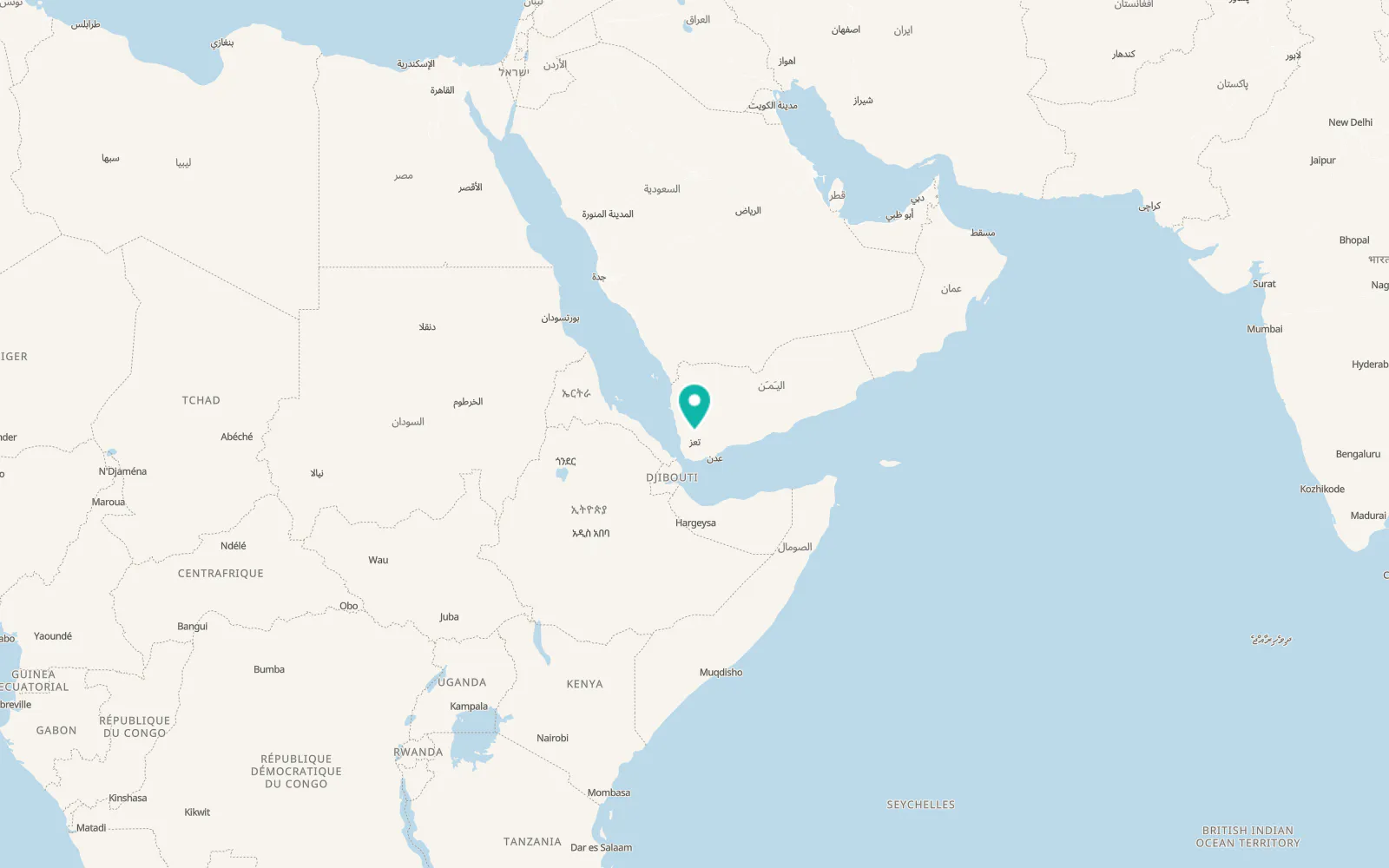 Map of Al ‘Udayn
