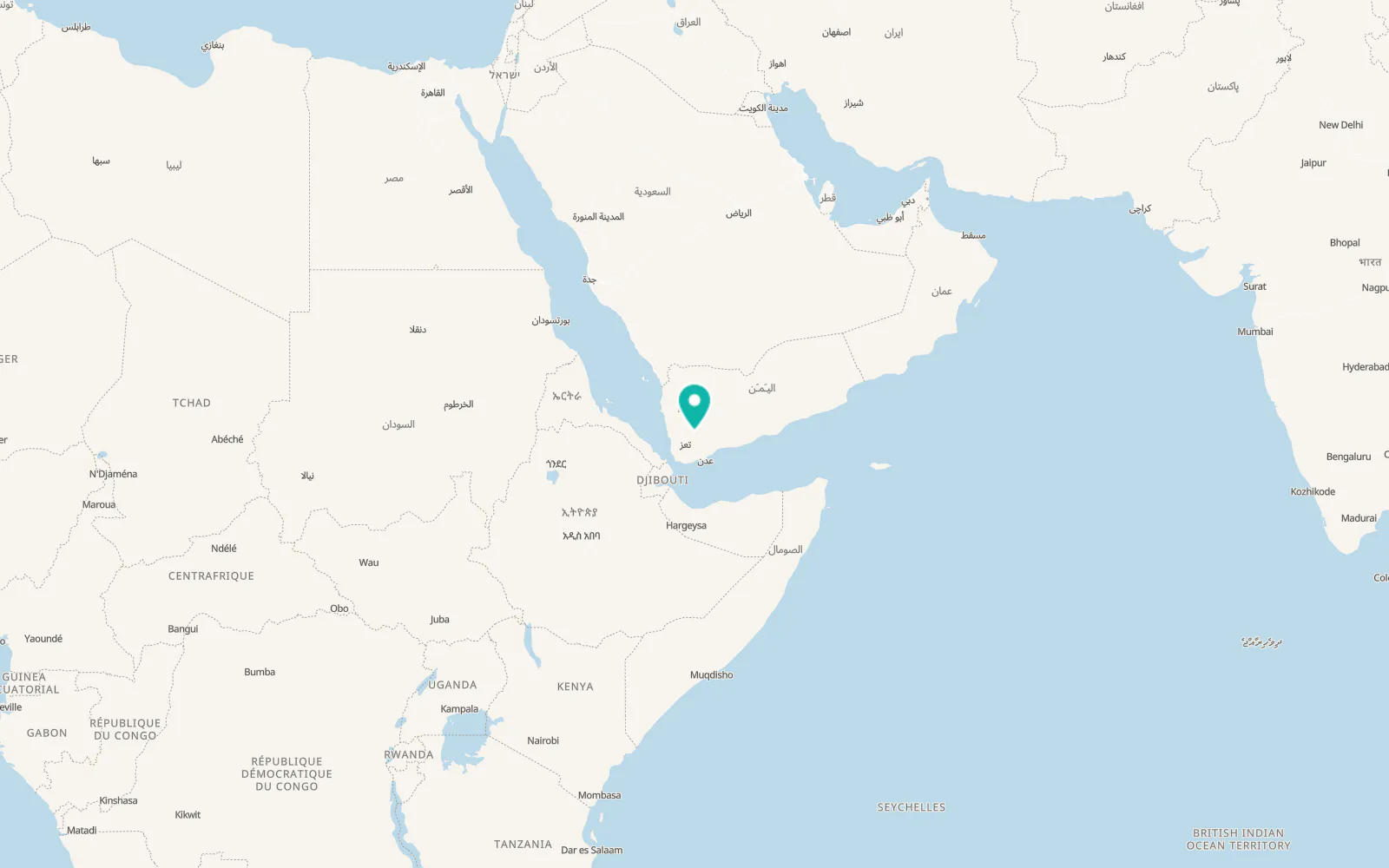 Map of An Nādirah