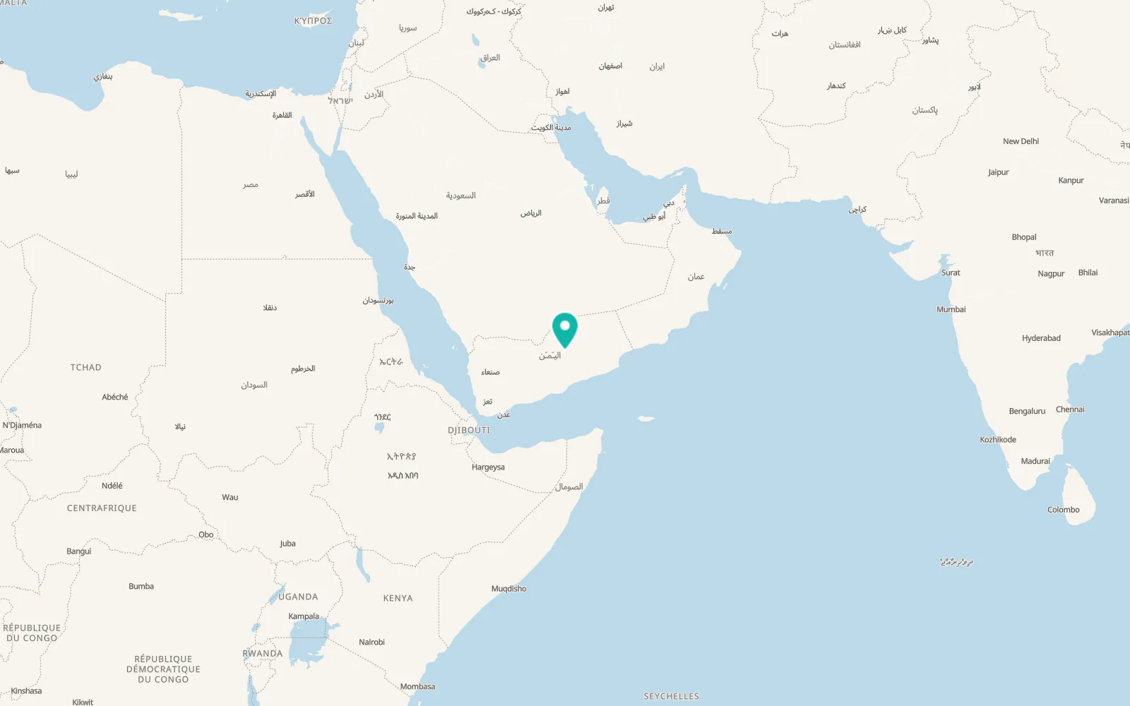 Map of As Salāsil