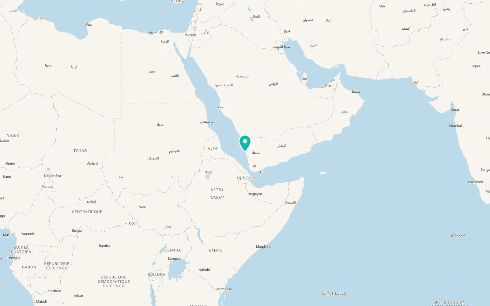 Map of Aş Şalīf