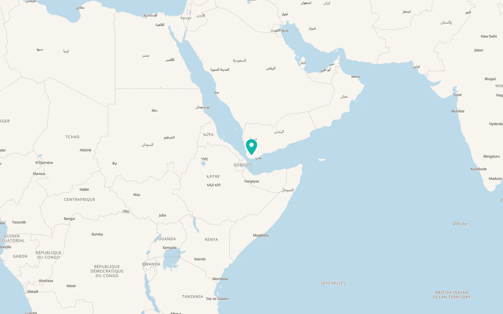 Map of Ash Shaţţ