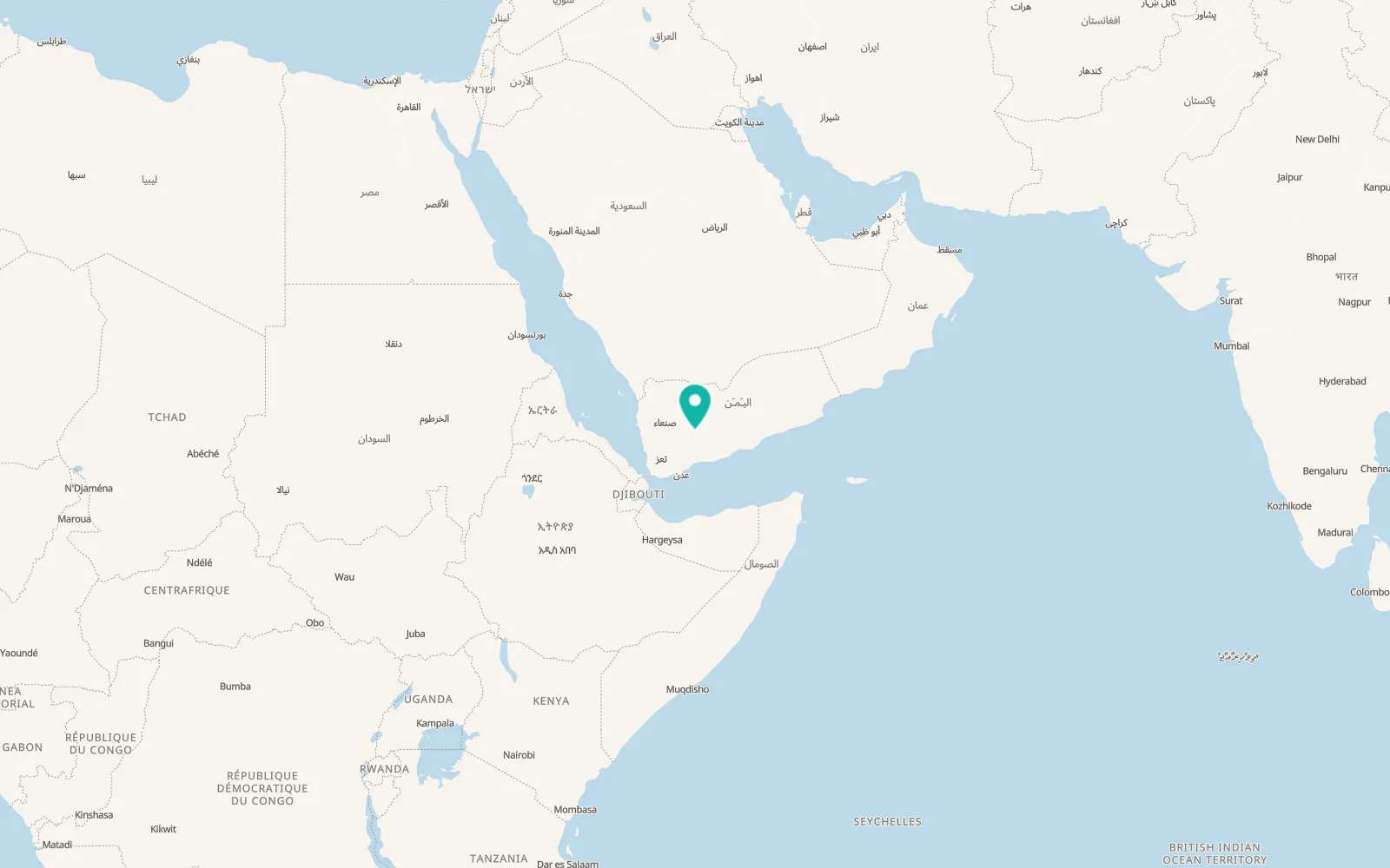 Map of Bayḩān