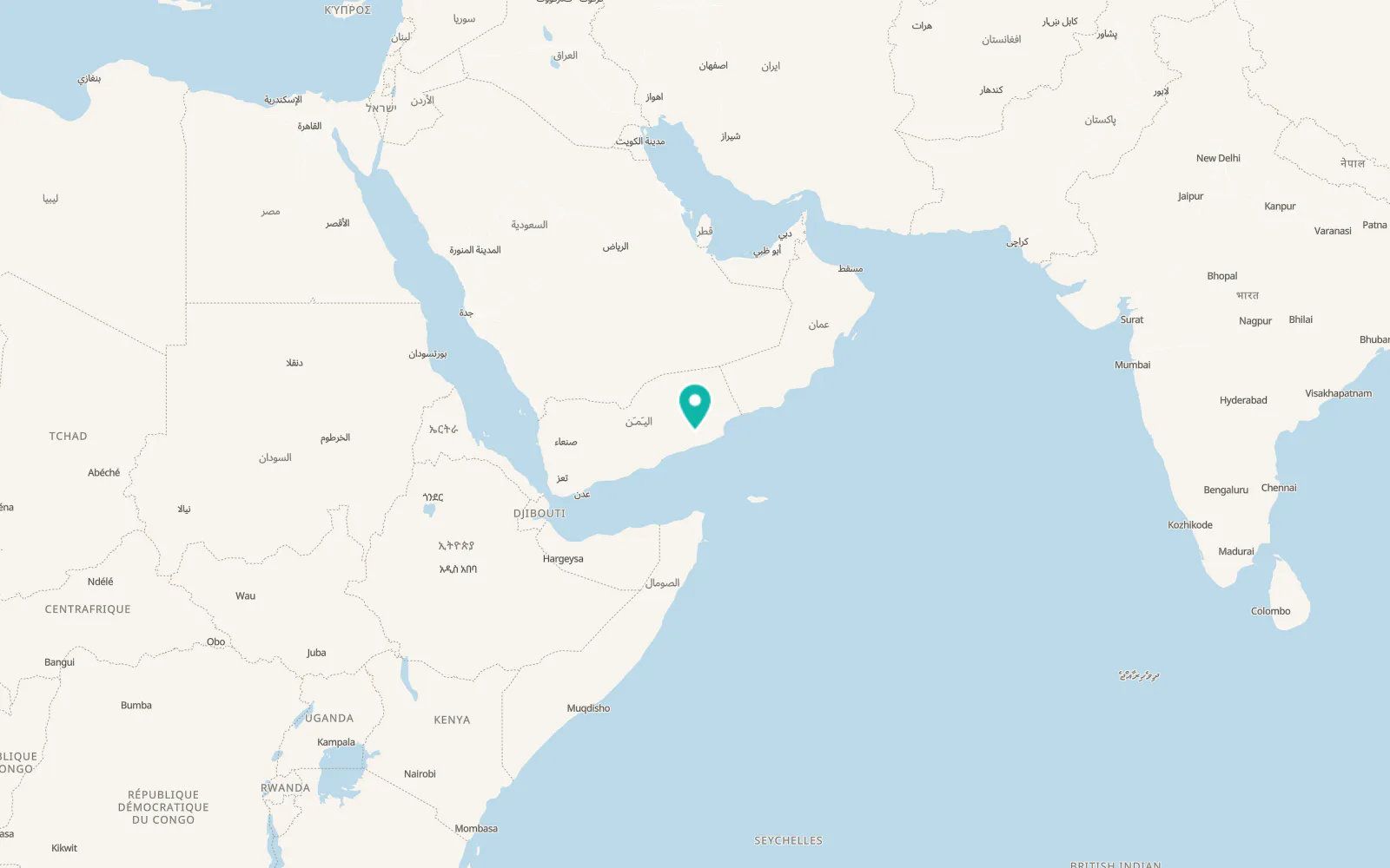 Map of Daḩasuways
