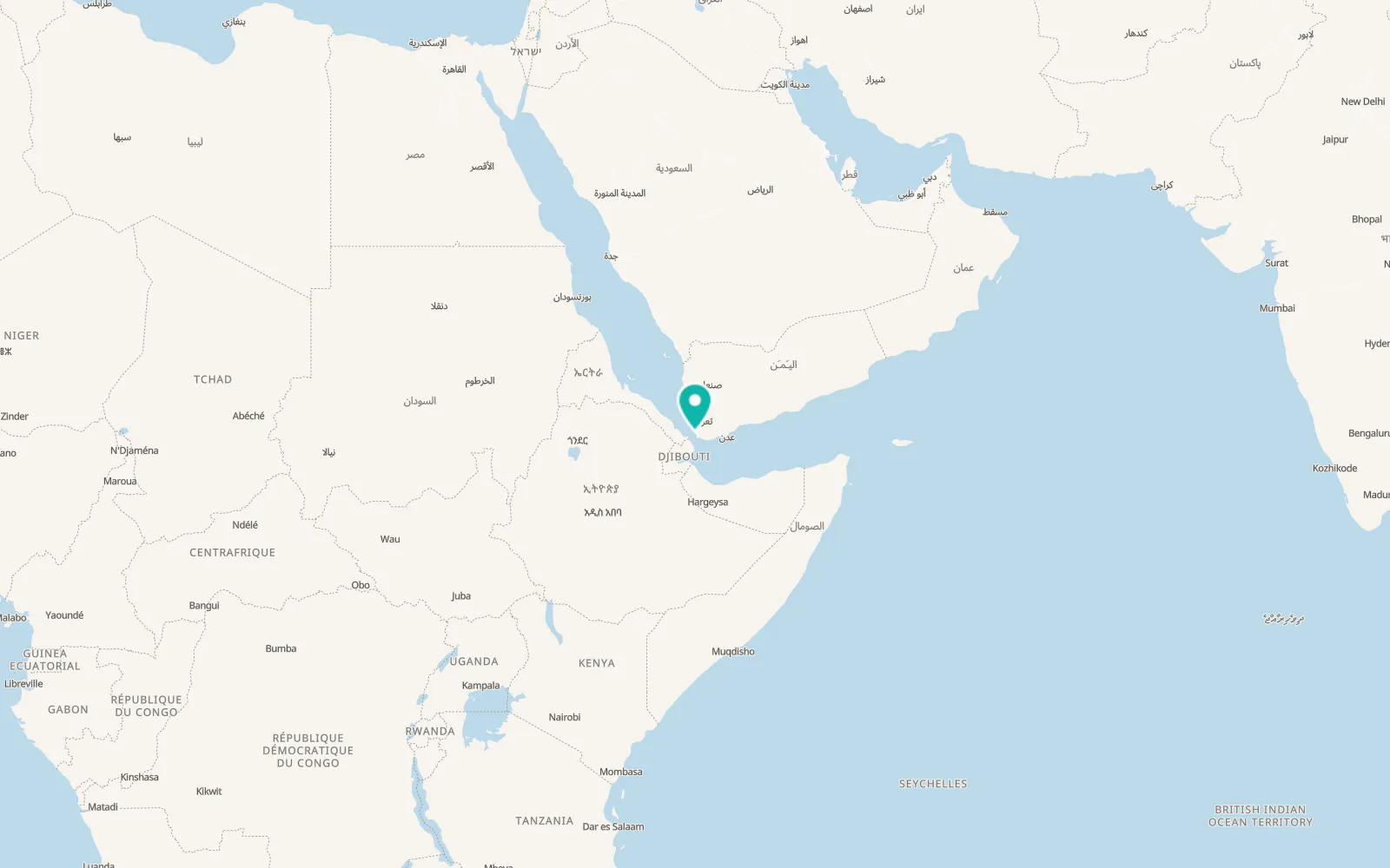 Map of Dhubāb