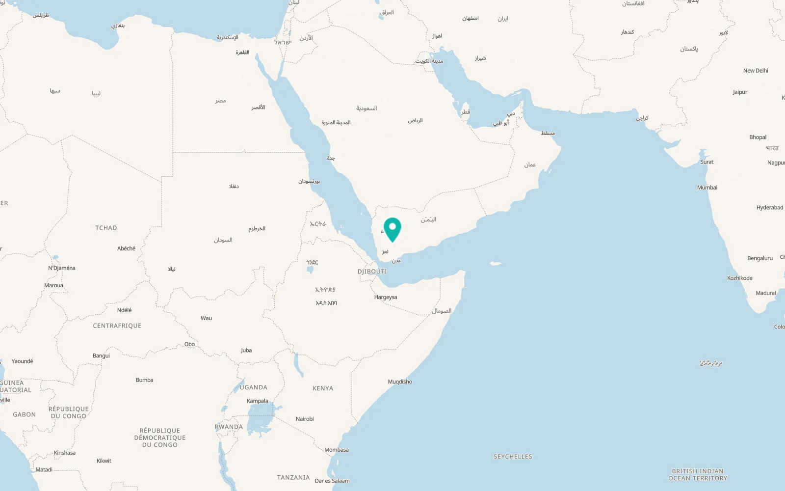 Map of Ḩammām Damt