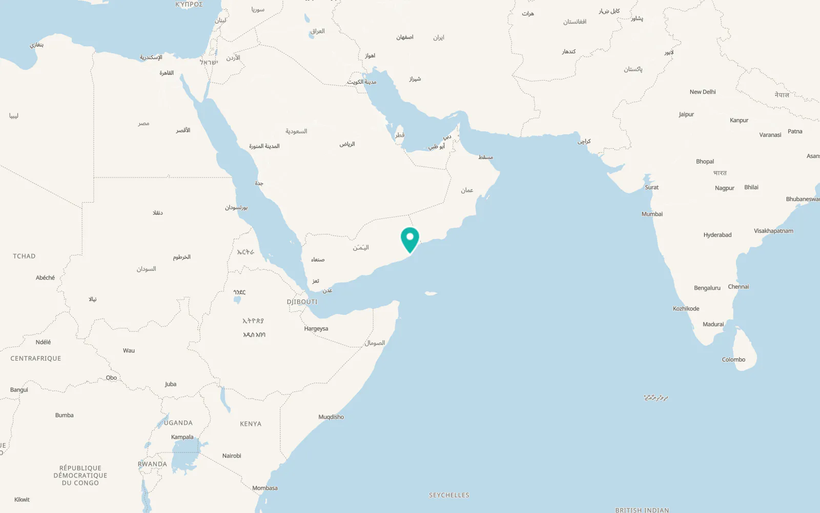 Map of Ḩaşwayn